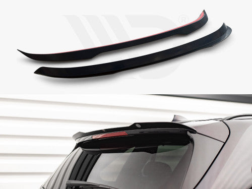 Maxton Design Gloss Black Rear Spoiler Cap for BMW X5 M F85 2014-2018 - ABS Wing Extension