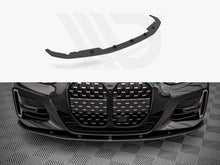 Load image into Gallery viewer, Maxton Design Street Pro Front Splitter Front Lip Spoiler for BMW 4 Series G22 M Sport / M Pack (2020+) - Black
