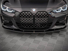 Load image into Gallery viewer, Maxton Design Street Pro Front Splitter Front Lip Spoiler for BMW 4 Series G22 M Sport / M Pack (2020+) - Black
