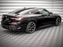 Load image into Gallery viewer, Maxton Design Street Pro Side Skirt Extensions Diffusers for BMW 4 Series G22 M Sport (M Pack) 2020+ - Matte Black 10mm ABS - Pair
