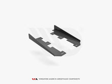 Load image into Gallery viewer, Maxton Design Gloss Black Side Flaps for BMW 4 Series G22 Coupe (2020-) M Sport/M-Pack | Side Skirt Extensions | Fits with Maxton Side Skirts BM4G22MPACKCNC-SD1
