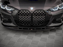 Load image into Gallery viewer, Maxton Design V.1 Gloss Black Front Splitter &amp; Front Bumper Lip for BMW 4 Series G22 Coupe M Sport/M Pack (2020+)
