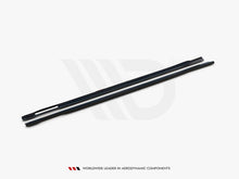 Load image into Gallery viewer, Maxton Design V3 Gloss Black Side Skirt Diffusers/Extensions for BMW 4 Series G22 Coupe M Sport (M Pack) 2020+ (420i 430i M440i)
