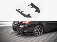Load image into Gallery viewer, Maxton Design Gloss Black Rear Side Flaps (Rear Spats/Rear Bumper Side Extensions) for BMW 4 Series Coupe G22 M Sport M-Pack 2020+

