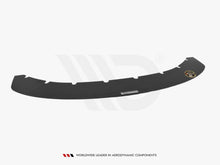 Load image into Gallery viewer, Maxton Design V.3 Front Racing Splitter / Front Lip Spoiler for BMW 4 Series F32 Coupe M Sport &amp; M Performance 2013-2016 - Black ABS
