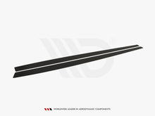 Load image into Gallery viewer, Maxton Design Racing Side Skirts Splitters Extensions for BMW 4 Series F32 Coupe M Sport (2013–2016) | ABS | Pair + Fitting Kit
