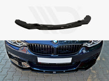 Load image into Gallery viewer, Maxton Design V1 Gloss Black Front Bumper Lip Splitter for BMW 4 Series F32 Coupe M Sport 2013-2016 (420i 428i 430i 435i 440i)
