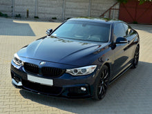 Load image into Gallery viewer, Maxton Design V1 Gloss Black Front Bumper Lip Splitter for BMW 4 Series F32 Coupe M Sport 2013-2016 (420i 428i 430i 435i 440i)
