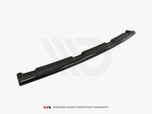 Load image into Gallery viewer, Maxton Design Central Rear Splitter Gloss Black (No Vertical Bars) for BMW 4 Series F32 Coupe M Sport 2013–2016 | ABS Rear Diffuser/Lip
