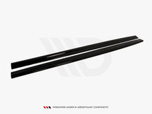 Load image into Gallery viewer, Maxton Design Gloss Black Side Skirt Extensions / Splitters (Pair) for BMW 4 Series F32 M Sport Coupe 2013-2016
