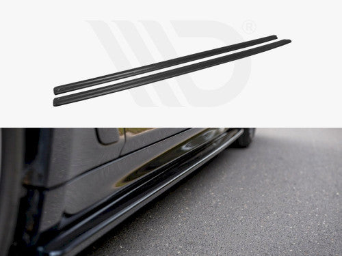 Maxton Design Gloss Black Side Skirt Splitters/Extensions for BMW 5 Series G30 G31 M Sport 2017+ Saloon & Touring