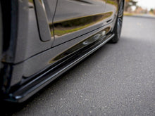 Load image into Gallery viewer, Maxton Design Gloss Black Side Skirt Splitters/Extensions for BMW 5 Series G30 G31 M Sport 2017+ Saloon &amp; Touring
