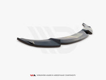 Load image into Gallery viewer, Maxton Design Gloss Black Front Splitter V3 for BMW 5 Series F10/F11 (2011-2017) M Sport M-Pack Front Lip Spoiler

