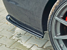 Load image into Gallery viewer, Maxton Design Rear Side Splitters (Rear Spats) Gloss Black for BMW 5 Series F11 Touring M Sport (M-Pack) 2011-2017 - Pair - Fits Two Double Exhaust Ends
