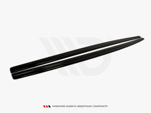 Load image into Gallery viewer, Maxton Design Gloss Black Side Skirt Diffusers/Extensions for BMW 5 Series F10 F11 M Sport &amp; M5 (2011-2017)
