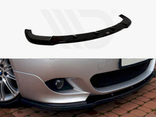 Load image into Gallery viewer, Maxton Design Gloss Black Front Splitter for BMW 5 Series E60 M Sport M-Pack 2003–2010 – ABS Front Bumper Lip Spoiler with Fitting Kit

