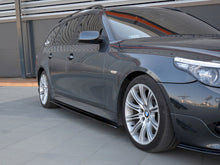 Load image into Gallery viewer, Maxton Design Gloss Black Side Skirt Diffusers (Splitters) for BMW 5 Series E60/E61 M Sport M-Pack 2003-2010
