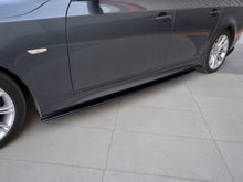Load image into Gallery viewer, Maxton Design Gloss Black Side Skirt Diffusers (Splitters) for BMW 5 Series E60/E61 M Sport M-Pack 2003-2010
