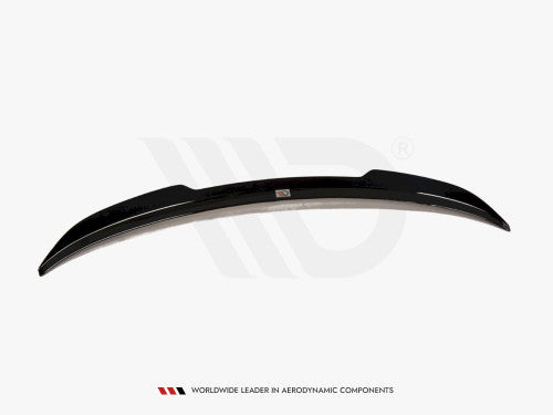 Maxton Design Gloss Black Rear Boot/Trunk Lip Spoiler Cap for BMW 5 Series Gran Turismo 5 GT (F07) 2009-2016