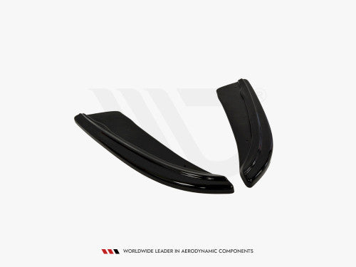 Maxton Design Gloss Black Rear Side Splitters (Rear Spats) for BMW 5 Series Gran Turismo GT F07 2009-2016