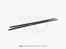 Load image into Gallery viewer, Maxton Design Gloss Black Side Skirt Diffusers/Extensions for BMW 5 Series Gran Turismo GT F07 2009-2016 - ABS Pair
