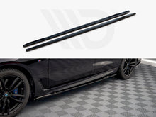 Load image into Gallery viewer, Maxton Design Gloss Black Side Skirt Extensions Diffusers for BMW 6 Series GT G32 M Sport M-Pack 2017+
