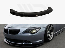 Load image into Gallery viewer, Maxton Design Front Splitter V.2 Gloss Black for BMW 6 Series E63 E64 Pre-Facelift 2003-2007 (Standard Bumper) Front Lip Spoiler Coupe/Convertible
