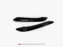 Load image into Gallery viewer, Maxton Design Gloss Black Rear Side Splitters for BMW 6 Series E63/E64 2003-2007 (Pre-Facelift/Preface, Standard Bumper) Rear Spats/Corner Splitters Pair
