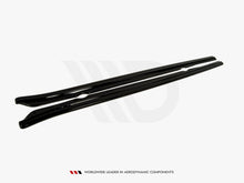 Load image into Gallery viewer, Maxton Design Gloss Black Side Skirts Diffusers (Side Skirt Splitters) for BMW 6 Series E63/E64 2003-2007 Preface/Pre-Facelift
