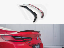 Load image into Gallery viewer, Maxton Design Gloss Black Rear Boot Lip Spoiler Cap for BMW 8 Series G15 Coupe (2018-on) M Sport/M Pack
