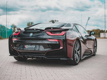 Load image into Gallery viewer, BMW i8 2014-2020 Gloss Black Rear Spoiler Caps Set - Maxton Design ABS Spoiler Extension
