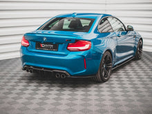 Load image into Gallery viewer, BMW M2 F87 2016-2020 Maxton Design Gloss Black Rear Bumper Diffuser/Valance - OEM Replacement ABS
