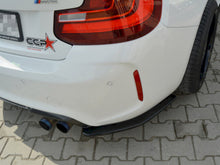 Load image into Gallery viewer, Maxton Design Gloss Black Rear Side Splitters BMW M2 F87 (2016-)
