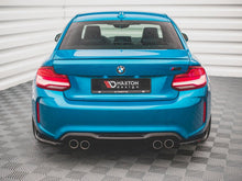 Load image into Gallery viewer, Maxton Design Gloss Black Rear Side Splitters V.2 BMW M2 F87 (2016-2020)
