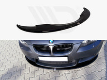 Load image into Gallery viewer, Maxton Design Gloss Black ABS Front Splitter / Lip Spoiler for BMW M3 E92 &amp; E93 Pre-Facelift 2007-2013
