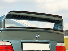 Load image into Gallery viewer, Maxton Design Gloss Black Rear Boot/Trunk Lip Spoiler Cap - BMW M3 E36 (1992-1999) GTS Style
