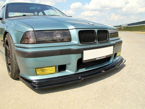 Maxton Design Gloss Black Front Splitter V.1 – BMW E36 M3 Coupe 1992-1999 Front Lip Spoiler