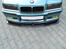 Load image into Gallery viewer, Maxton Design Front Splitter V.2 Gloss Black for BMW M3 E36 Coupe 1992-1999 | Front Lip Spoiler | ABS | Fits M-Technic Bumper
