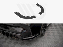 Load image into Gallery viewer, Maxton Design Street Pro Rear Side Splitters (Rear Spats) - 10mm Matte Black - Pair - BMW M4 G82 2021+ | Fits Carbon Package Only

