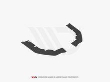 Load image into Gallery viewer, Maxton Design Street Pro Rear Side Splitters (Rear Spats) - 10mm Matte Black - Pair - BMW M4 G82 2021+ | Fits Carbon Package Only
