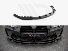 Load image into Gallery viewer, Maxton Design V.3 Gloss Black Front Splitter / Front Bumper Lip Spoiler for BMW M3 G80 &amp; M4 G82 (2021+)
