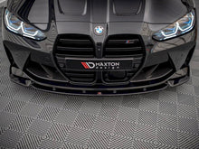 Load image into Gallery viewer, Maxton Design V.3 Gloss Black Front Splitter / Front Bumper Lip Spoiler for BMW M3 G80 &amp; M4 G82 (2021+)
