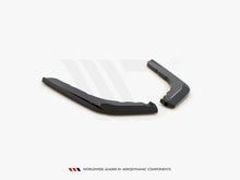Load image into Gallery viewer, Maxton Design V1 Gloss Black ABS Rear Side Splitters (Rear Spats) for BMW M4 F82 Coupe 2014-2020
