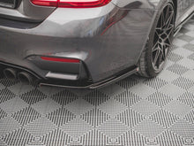 Load image into Gallery viewer, Maxton Design V1 Gloss Black ABS Rear Side Splitters (Rear Spats) for BMW M4 F82 Coupe 2014-2020
