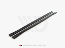 Load image into Gallery viewer, BMW M4 F82 Coupe Side Skirt Extensions/Diffusers Gloss Black 2014-2020 | Maxton Design ABS Splitters Kit

