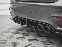 Load image into Gallery viewer, Maxton Design Street Pro Rear Diffuser – Matte Black 10mm ABS for BMW M4 F82 Coupe (2014–2020)
