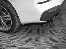 Load image into Gallery viewer, Maxton Design Gloss Black Rear Side Splitters / Rear Spats / Rear Corner Splitters for BMW X1 F48 M Sport M-Pack 2015-2019
