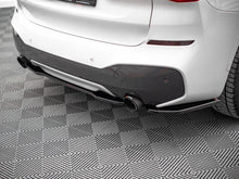 Load image into Gallery viewer, Maxton Design Gloss Black Central Rear Splitter BMW X1 M-Pack F48 (2015-2019)
