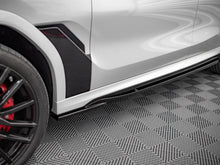 Load image into Gallery viewer, Maxton Design Gloss Black Side Skirts Diffusers Splitters for BMW X6 G06 M Sport (M-Pack) 2019-on - ABS Pair
