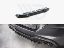 Load image into Gallery viewer, Maxton Design Central Rear Splitter Diffuser Lip Gloss Black for BMW M8 Gran Coupe F93 (2019-On)
